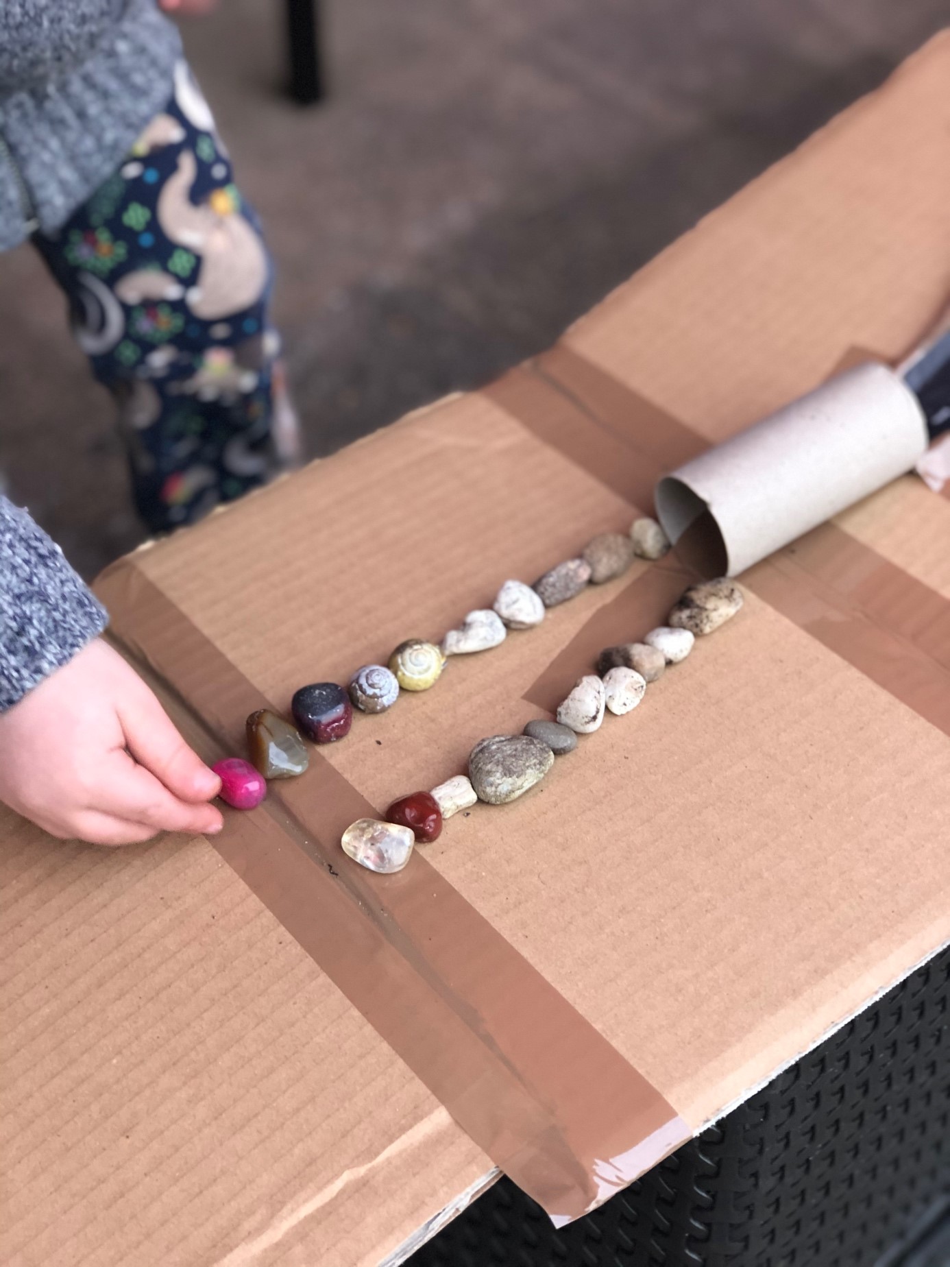 Selbst gebaute Murmelbahn – Kinderkundschafter Schwabach